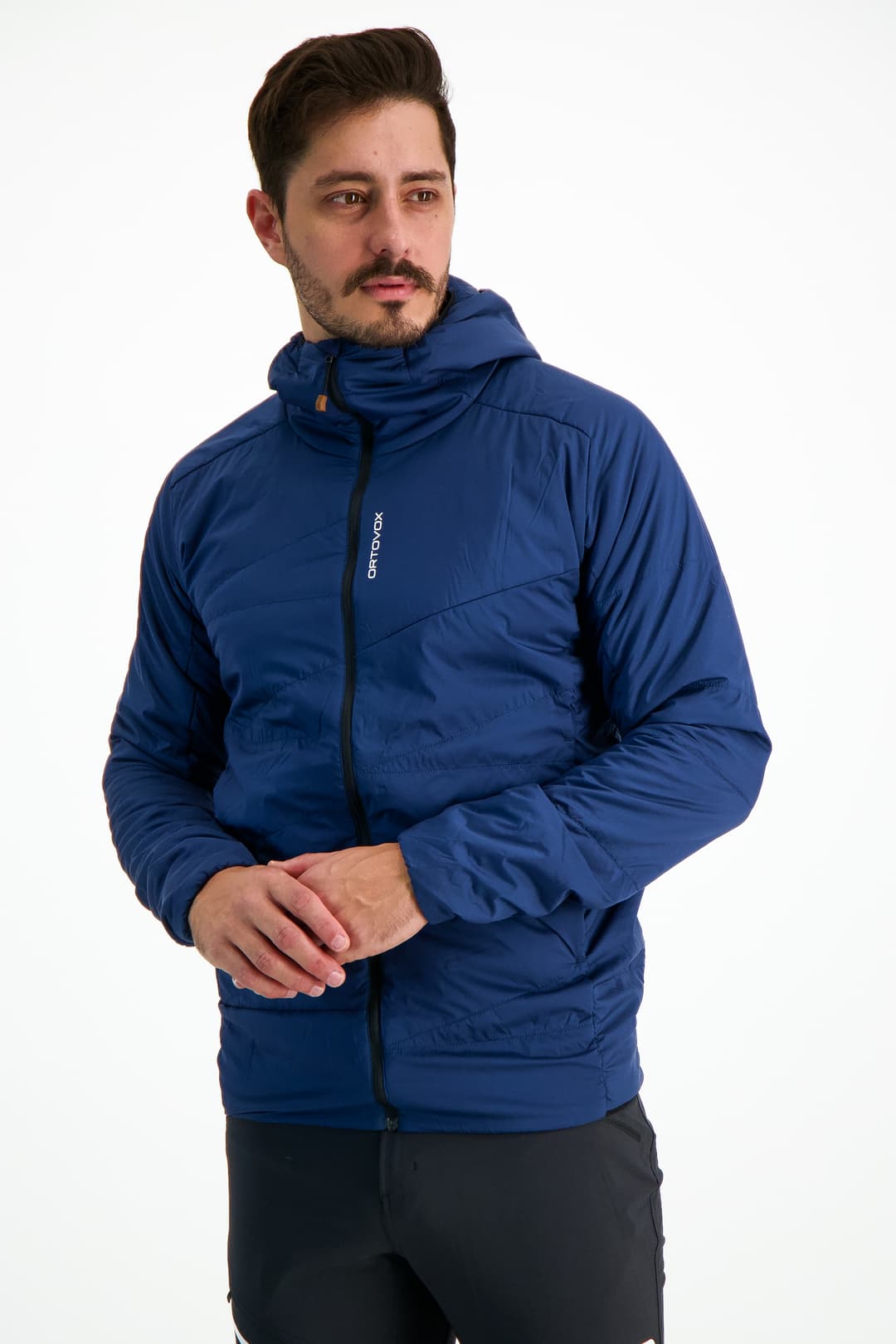 Ortovox Swisswool Piz Duan Herren Midlayer Blau, Herren, Größe: L