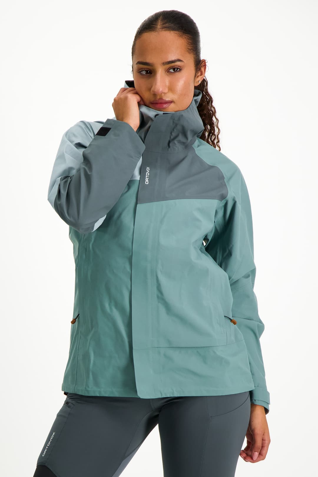 Ortovox Seceda 3L Damen Outdoorjacke Grün, Damen, Größe: XL