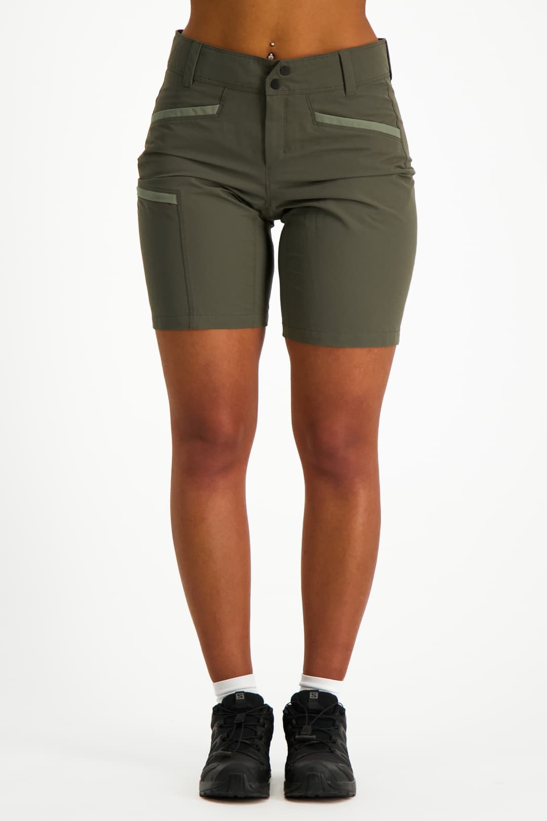 Ortovox Pelmo Damen Wandershort Grün, Damen, Größe: M