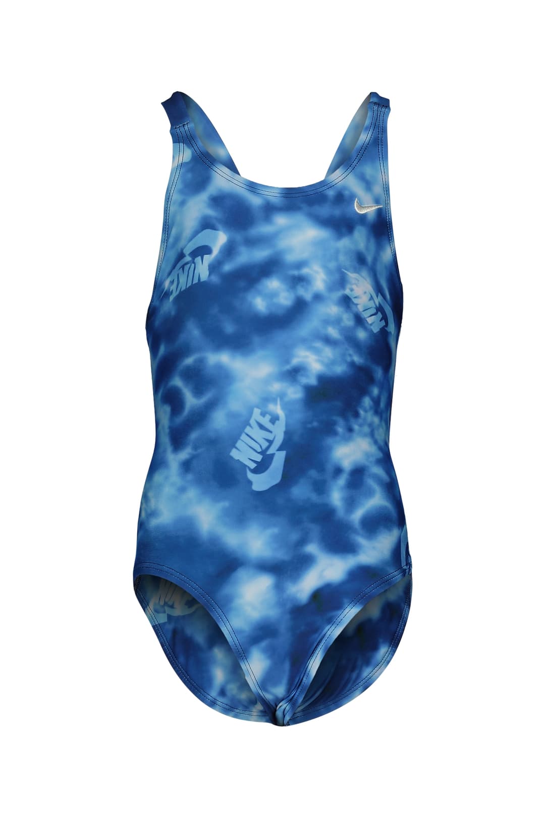 Nike Fastback Mädchen Badeanzug Blau, , Größe: S