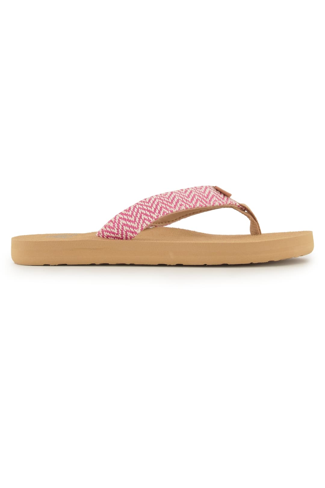 Roxy RG Porto Raffia Kinder Flip Flop Pink, , Größe: 37