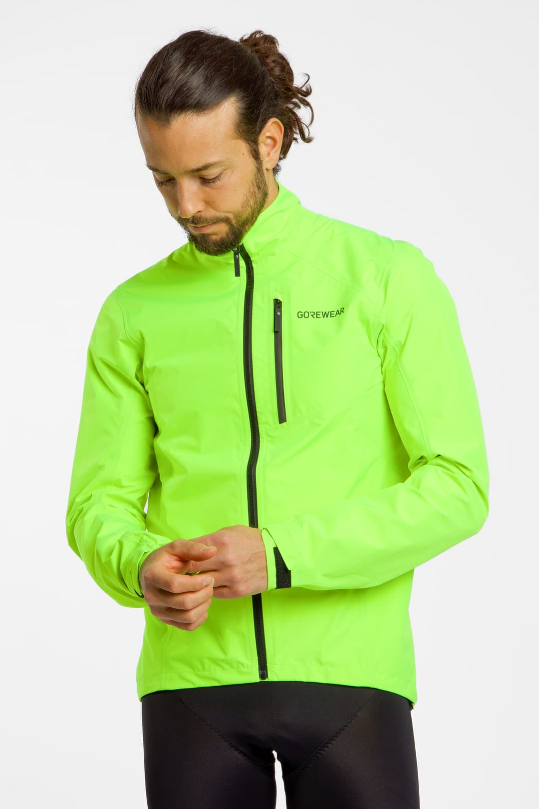 GORE BIKE WEAR Glidewheel Gore-Tex® Herren Bikejacke Gelb, Herren, Größe: S