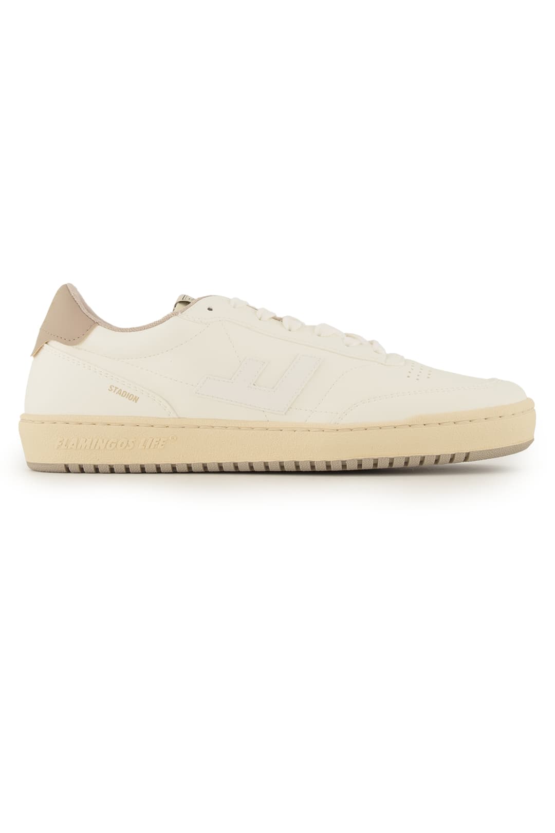 FLAMINGOS LIFE Stadion Damen Sneaker Weiss, Damen, Größe: 37