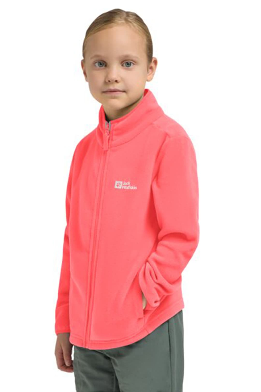 Jack Wolfskin Taunus Kinder Midlayer Pink, , Größe: 140