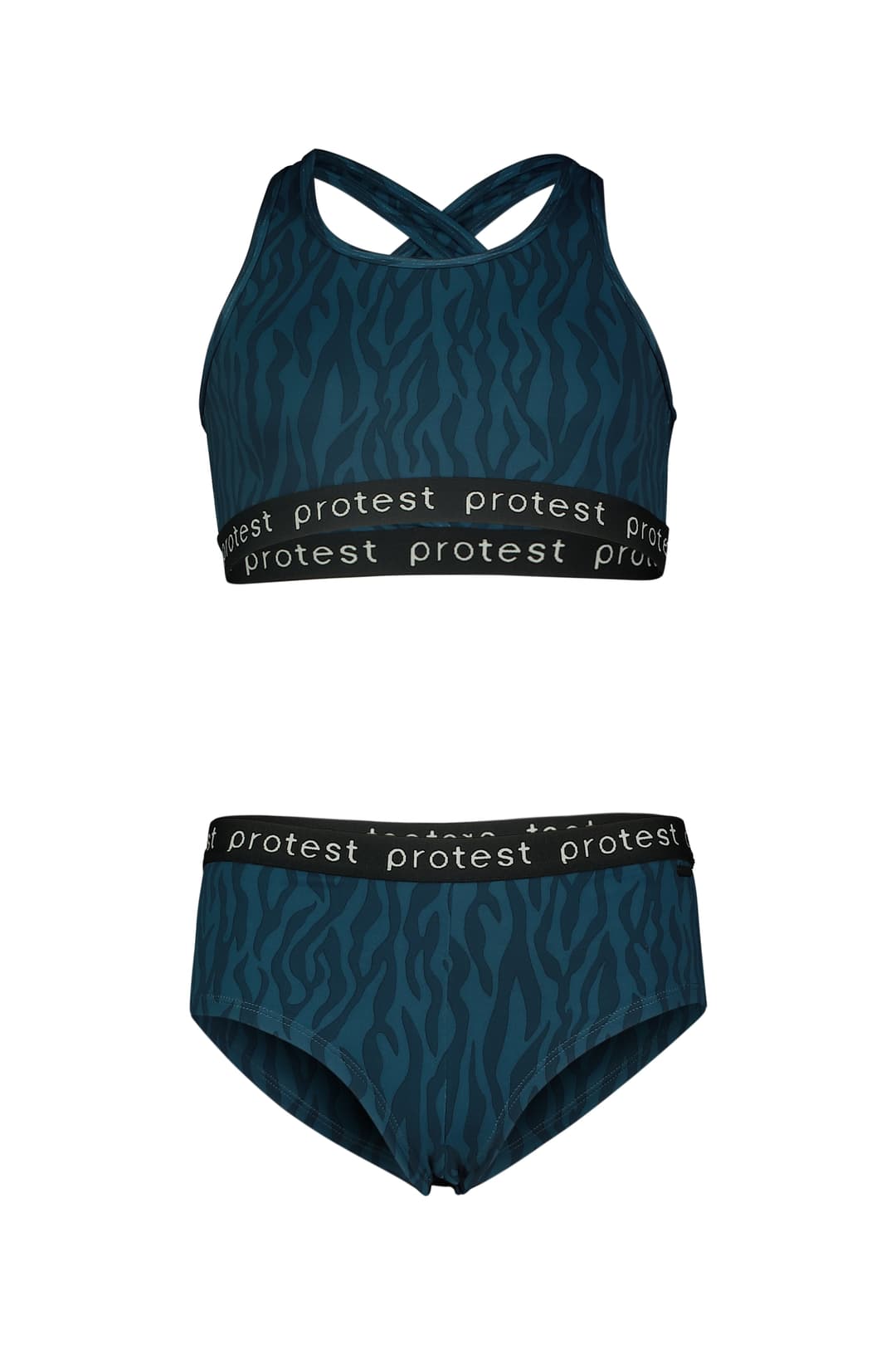PROTEST PRTMonica Mädchen Bikini Blau, , Größe: 128