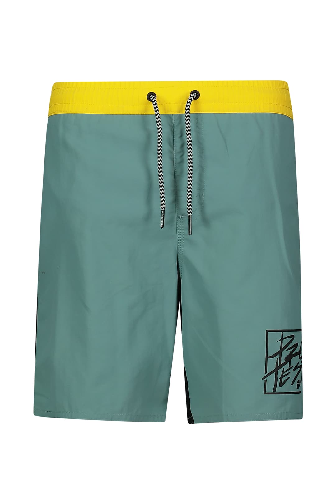 PROTEST PRTNick Jungen Badeshort Grün, , Größe: 140