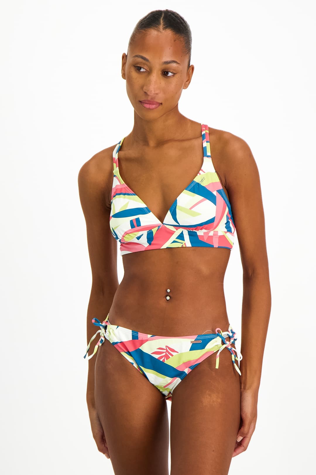 PROTEST MIXCabelas Damen Badeslip Weiss, Damen, Größe: 44