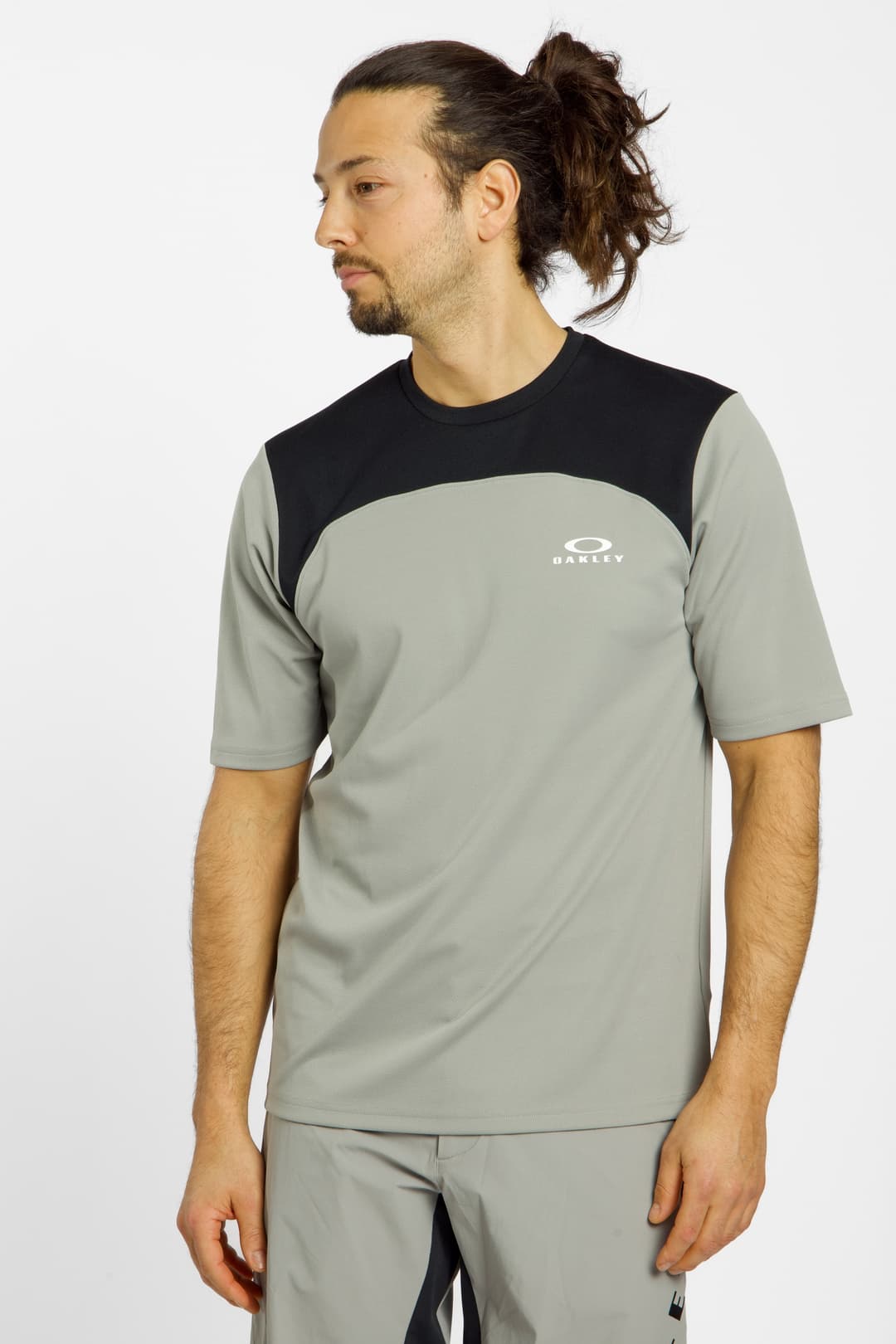 Oakley Free Ride Herren Biketrikot Grau, Herren, Größe: S