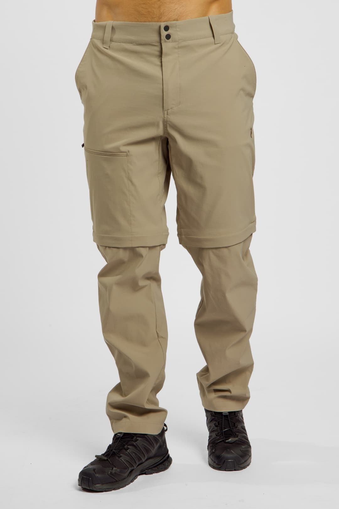 PEAK PERFORMANCE Iconiq Zip-Off Herren Wanderhose Beige, Herren, Größe: L