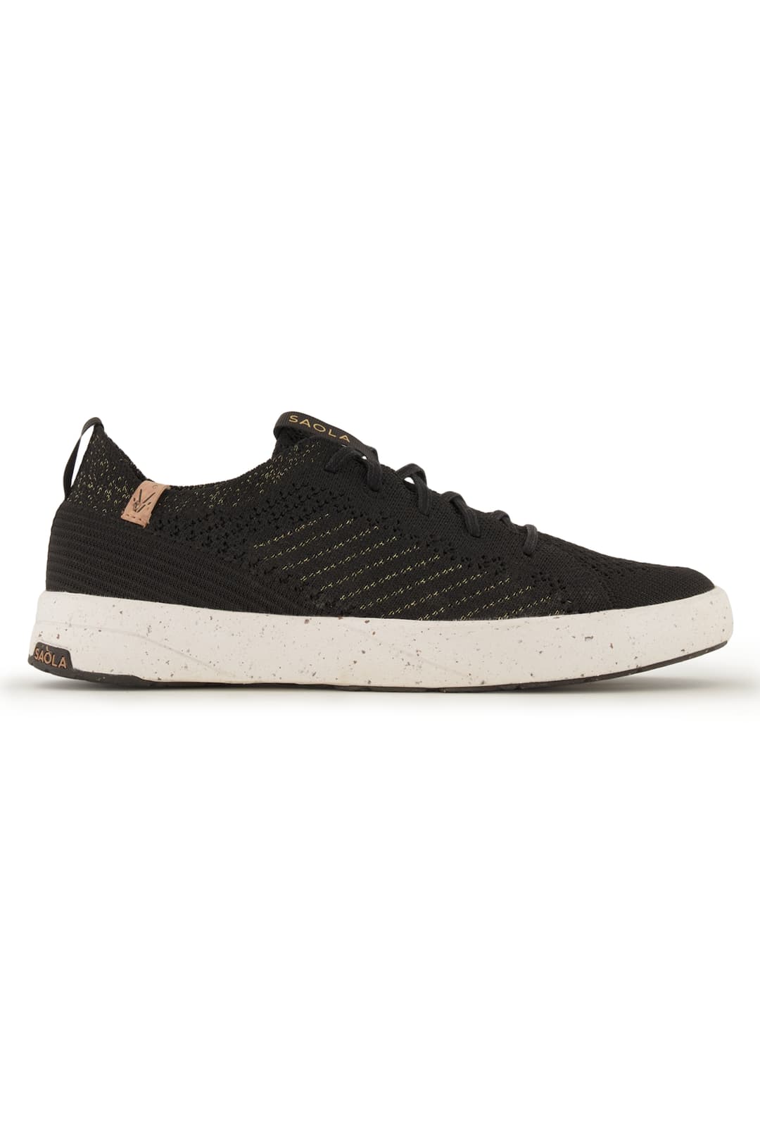 Saola Cannon Knit 3 Damen Sneaker Schwarz, Damen, Größe: 37