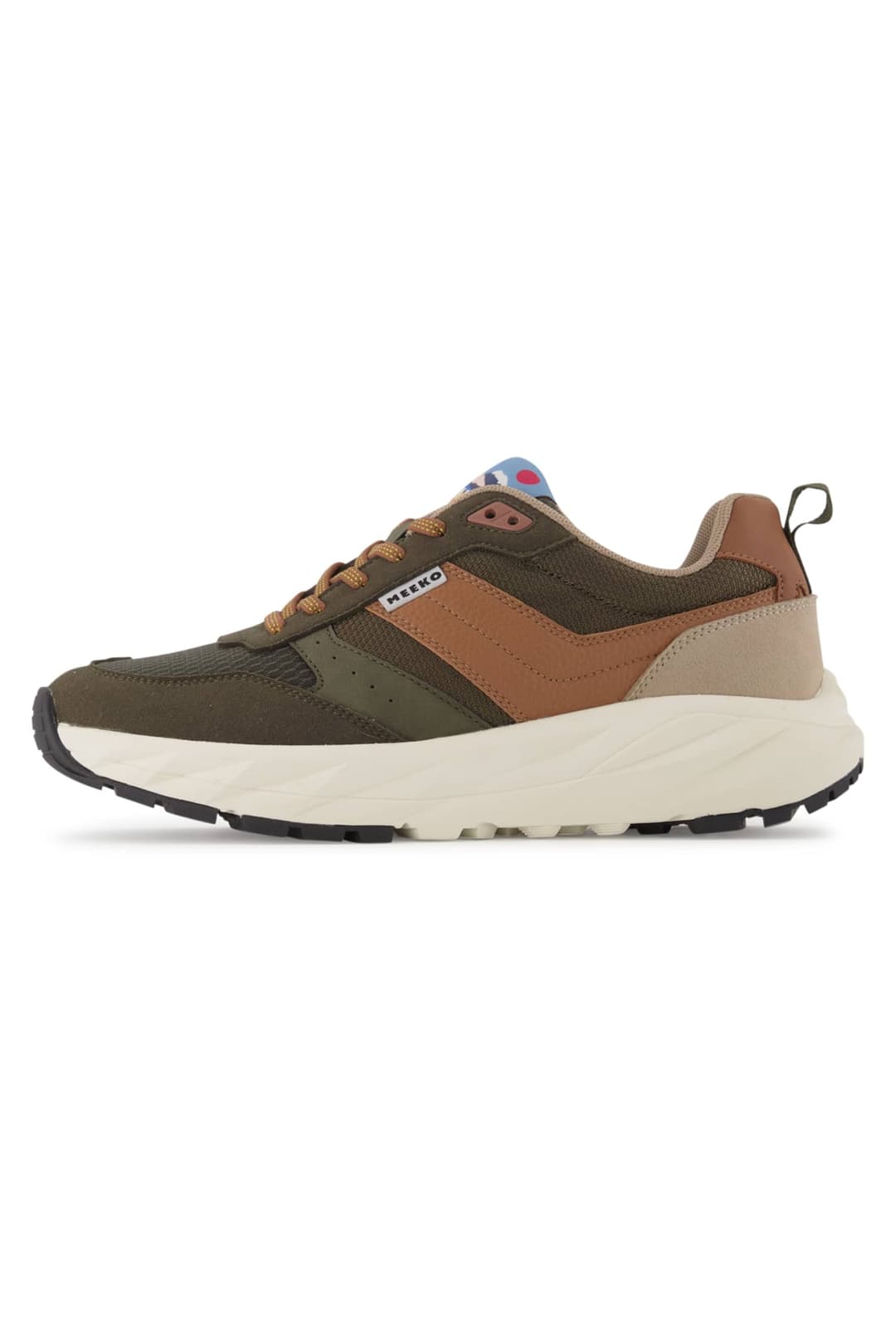MEEKO Pongo Herren Sneaker Grün, Herren, Größe: 45