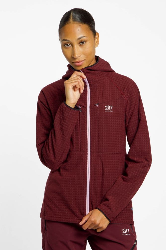 2117 OF SWEDEN Mellom Damen Midlayer Lila, Damen, Größe: S