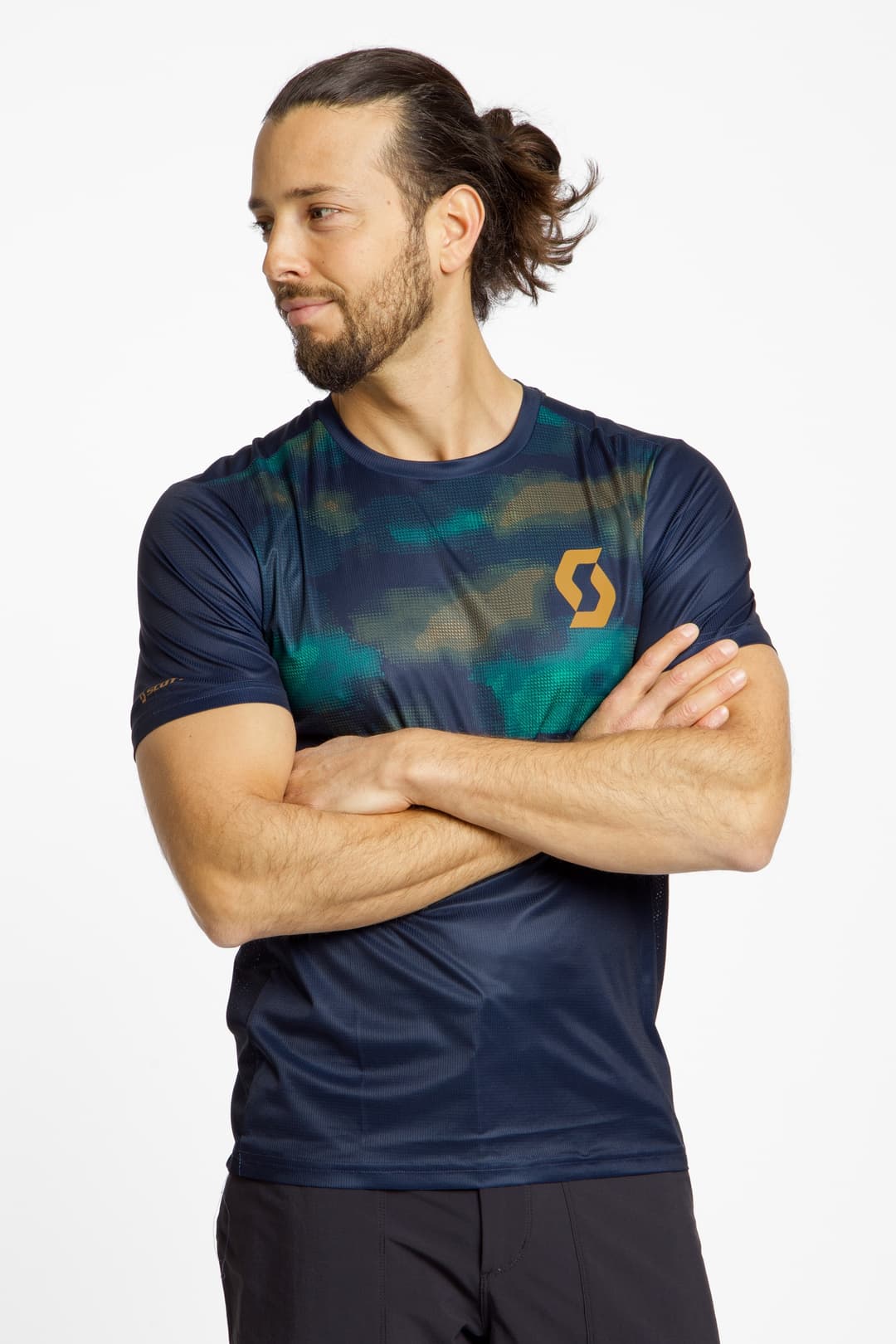 SCOTT Trail Vertic Herren Biketrikot Blau, Herren, Größe: S