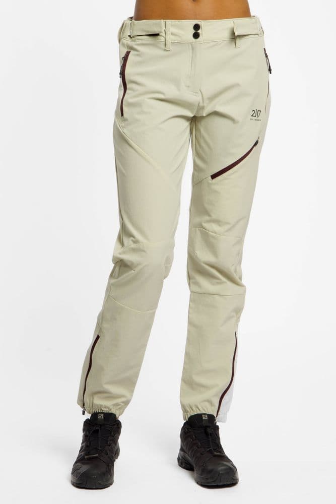 2117 OF SWEDEN Sandhem Damen Wanderhose Beige, Damen, Größe: L
