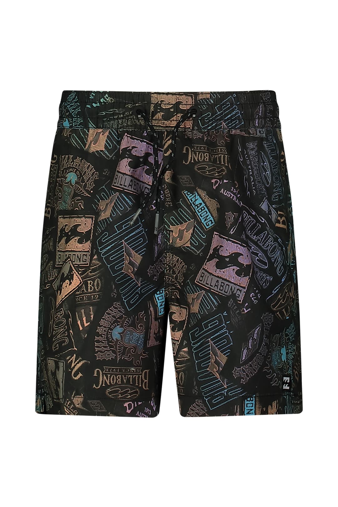 Billabong Vacay Jungen Badeshort Schwarz, , Größe: 128
