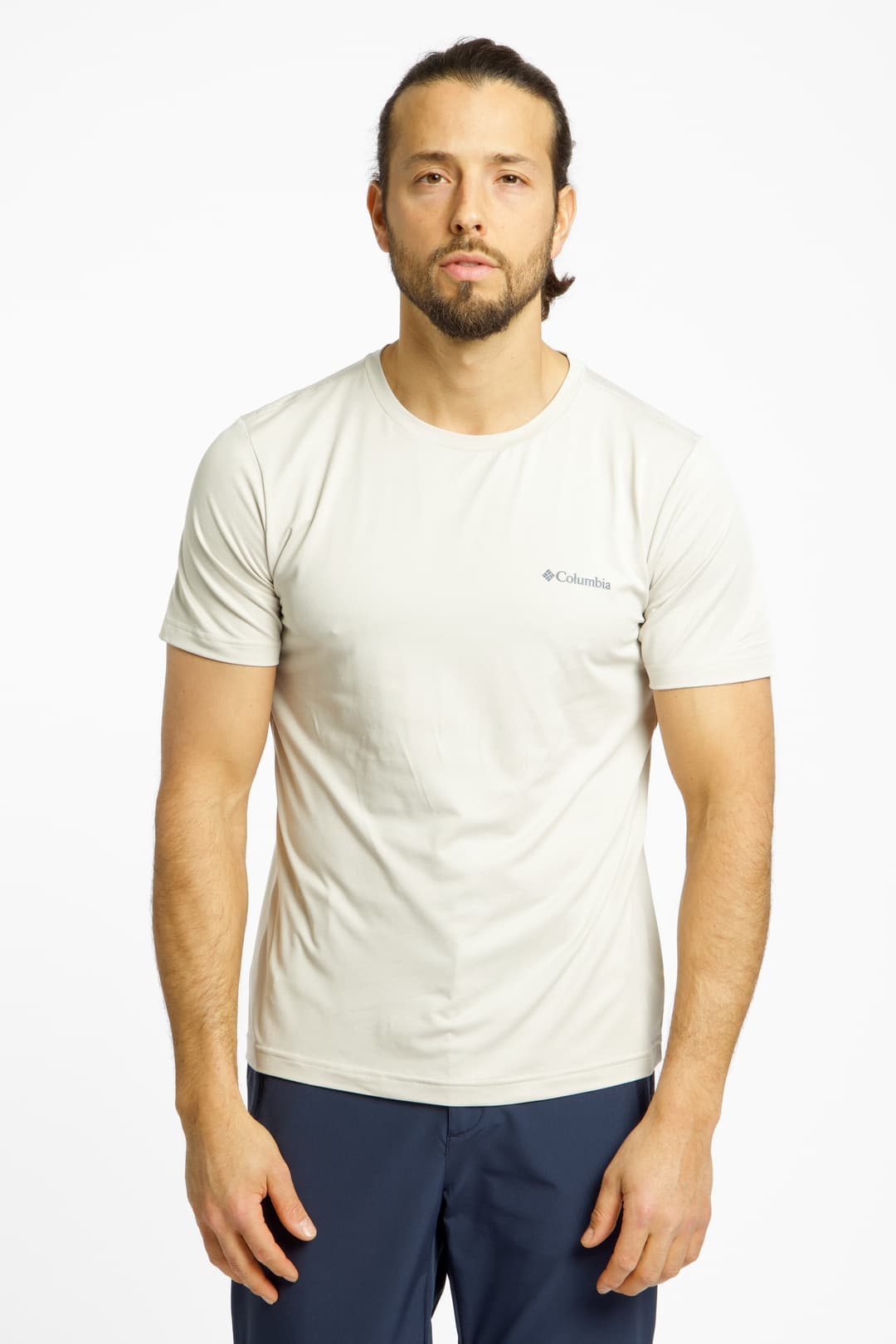 Columbia Kwick Hike™ Technical Graphic Herren T-Shirt Beige, Herren, Größe: M