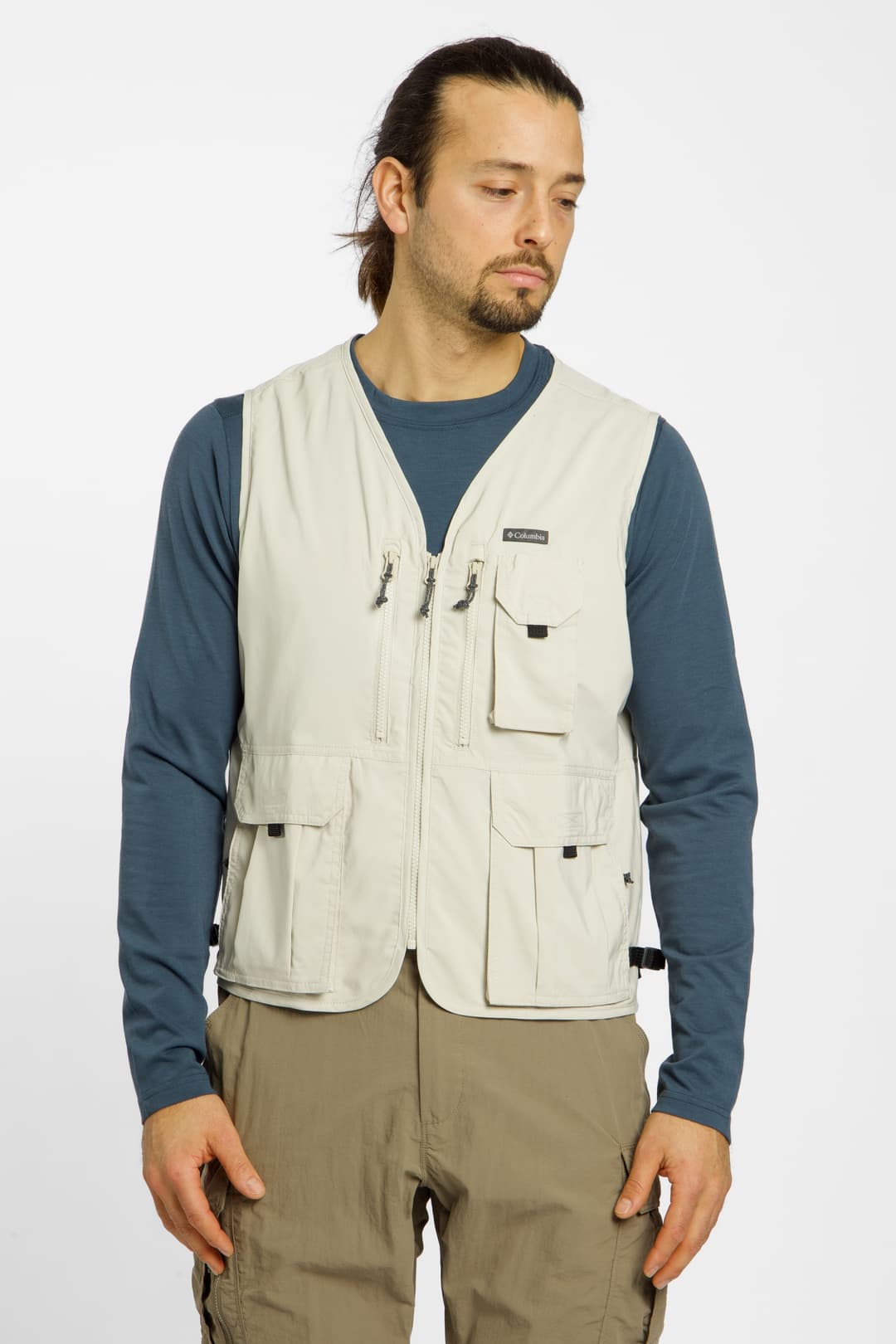 Columbia Silver Ridge™ Utility Herren Gilet Beige, Herren, Größe: M