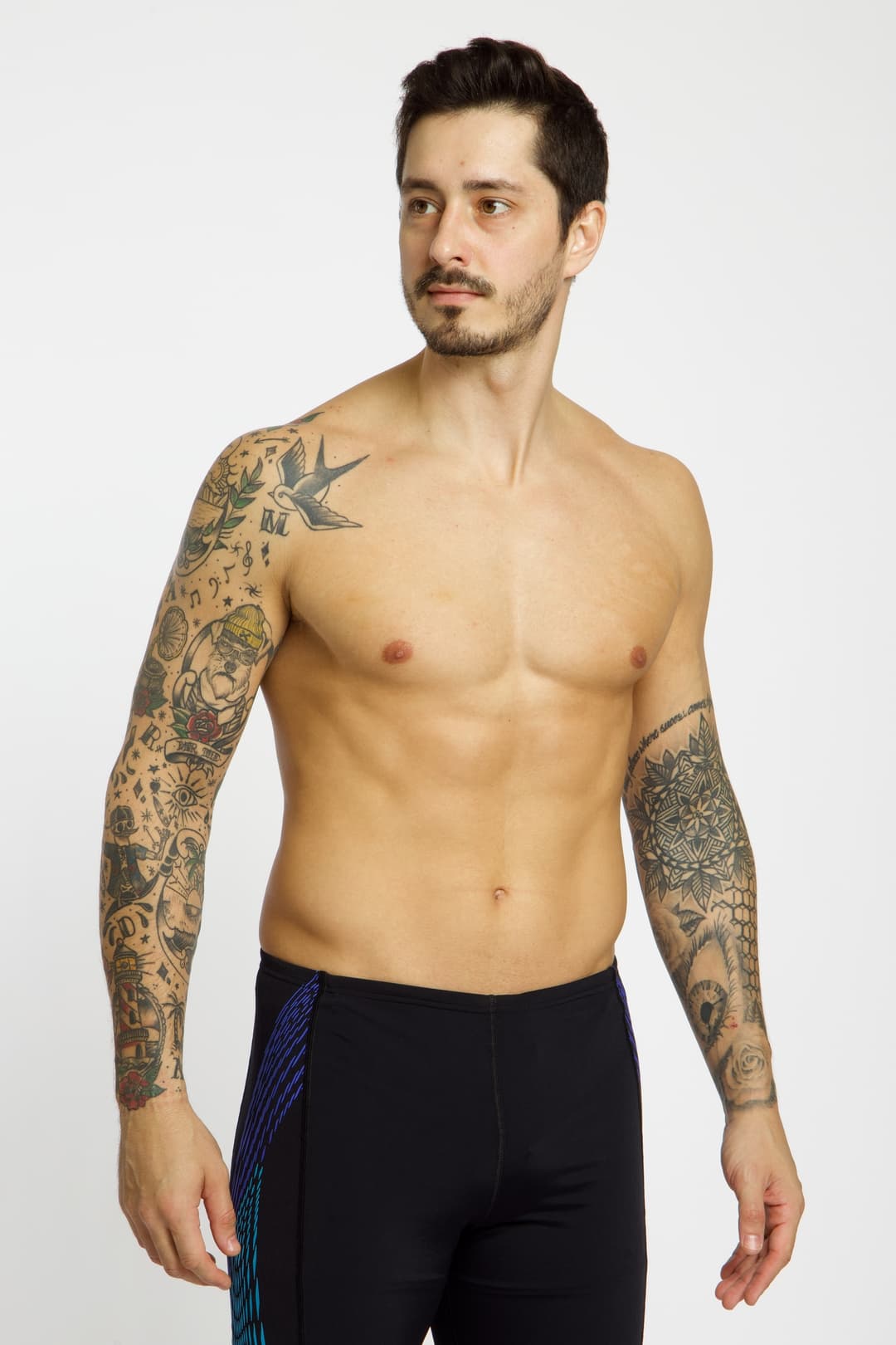 speedo Tech Panel Jammer Herren Badehose Blau, Herren, Größe: 46