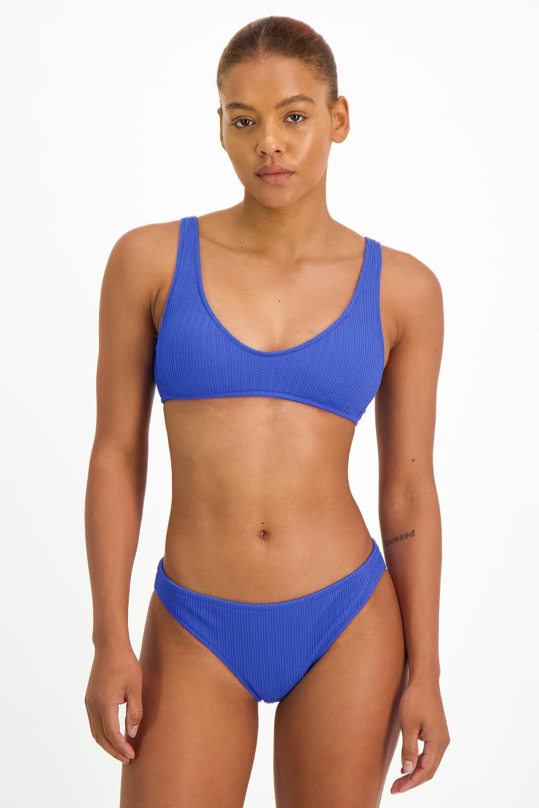 Roxy Aruba Bralette A-C Cup Damen Bikini Blau, Damen, Größe: XL