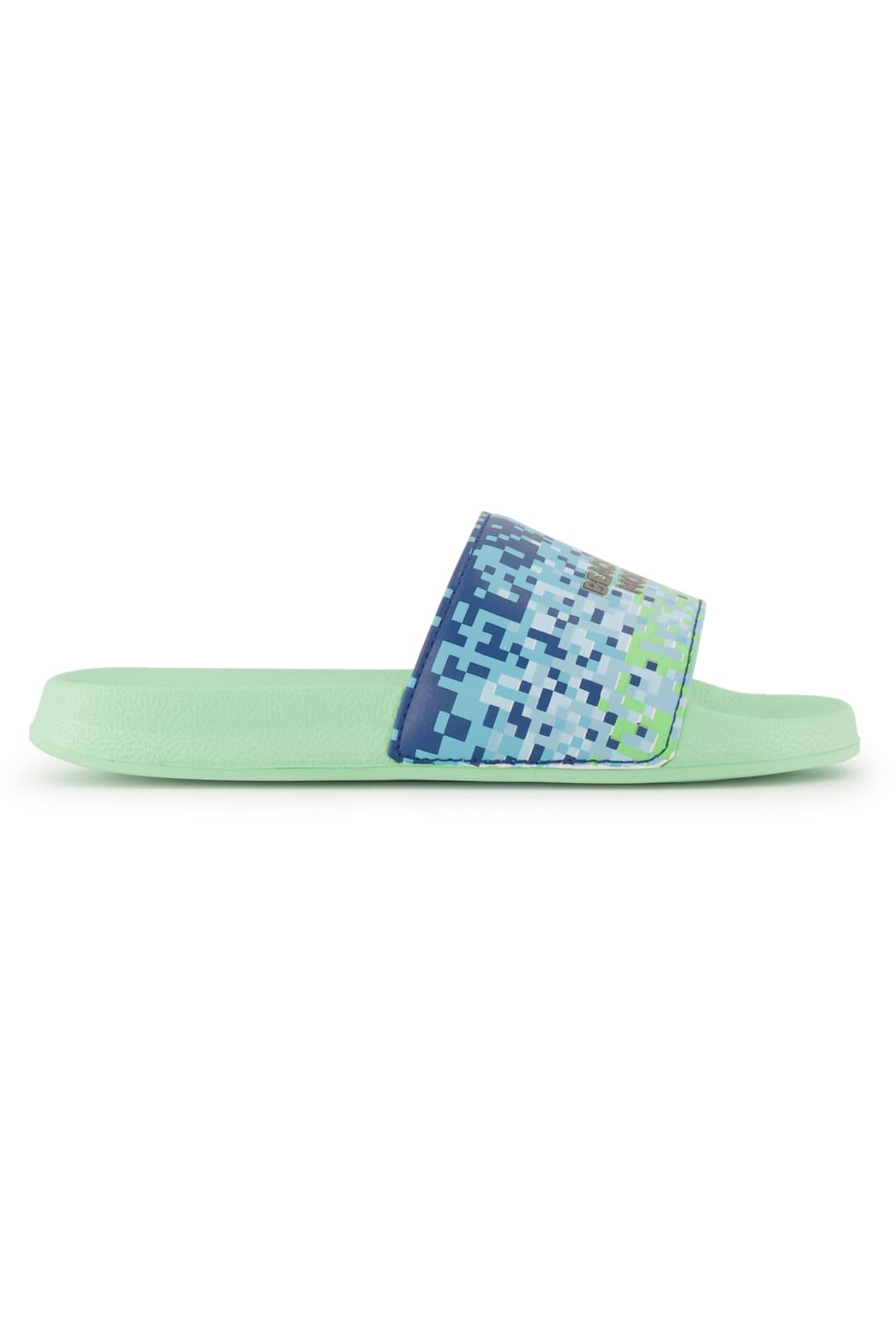 BEACH MOUNTAIN Mine Sweeper Kinder Slipper Grün, , Größe: 28