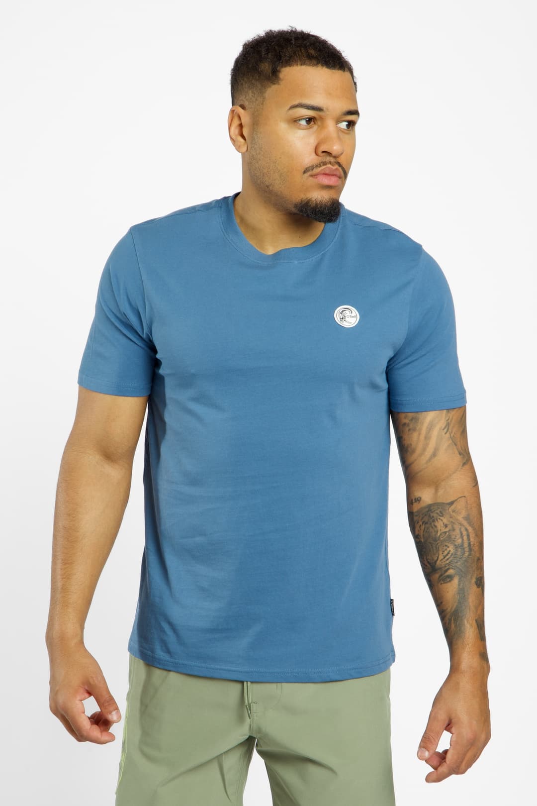 O'NEILL O'Riginals Badge Herren T-Shirt Blau, Herren, Größe: S
