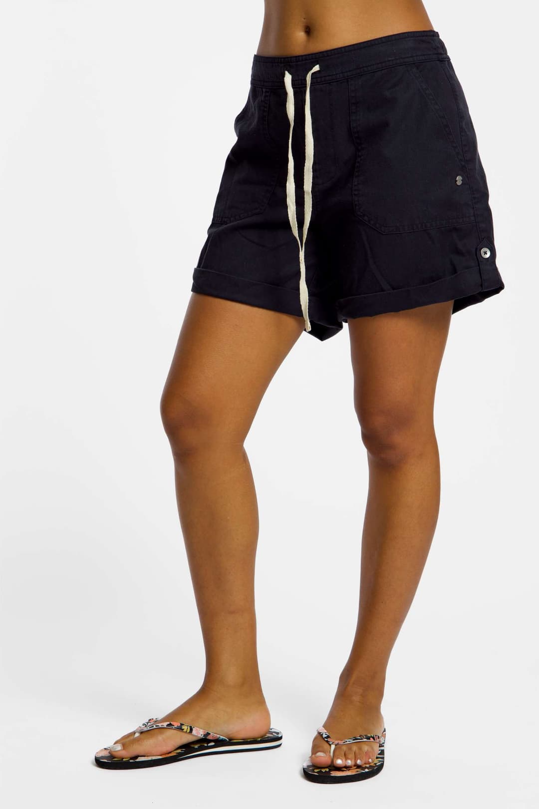 Roxy Sweetest Day Damen Short Schwarz, Damen, Größe: XL