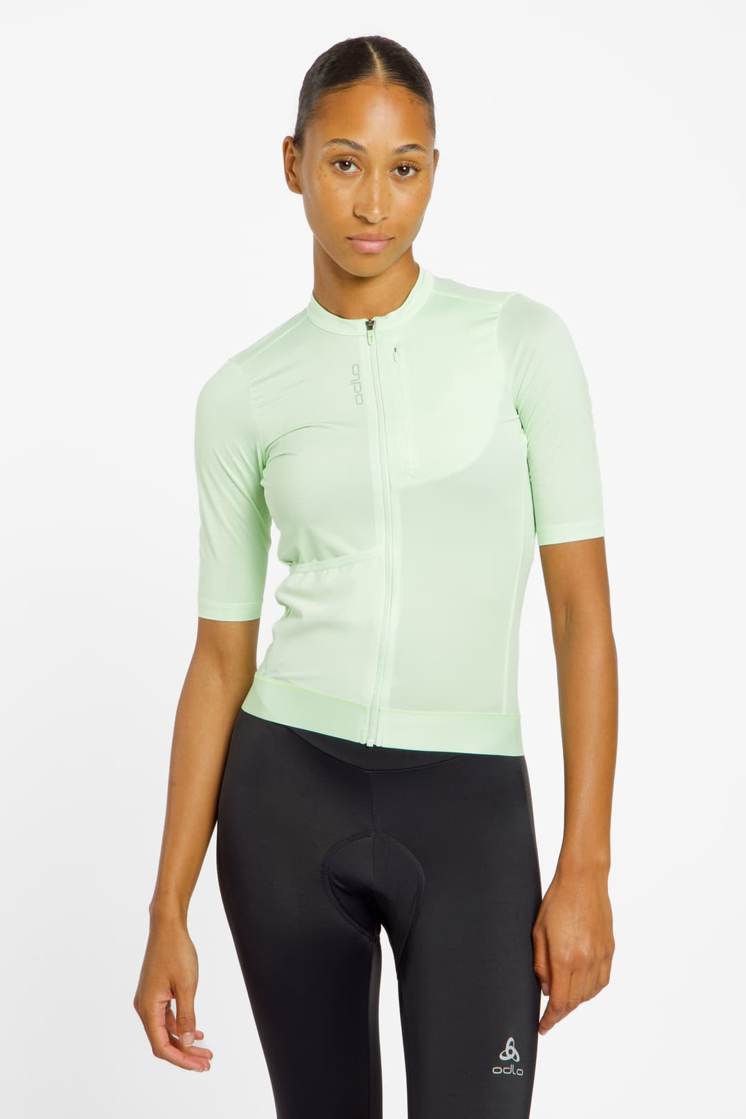 Odlo Explorer Pro Chill-Tec Damen Biketrikot Grün, Damen, Größe: XL