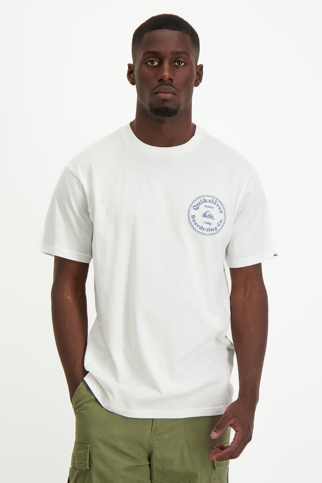 Quiksilver DNA Herren T-Shirt Weiss, Herren, Größe: XL