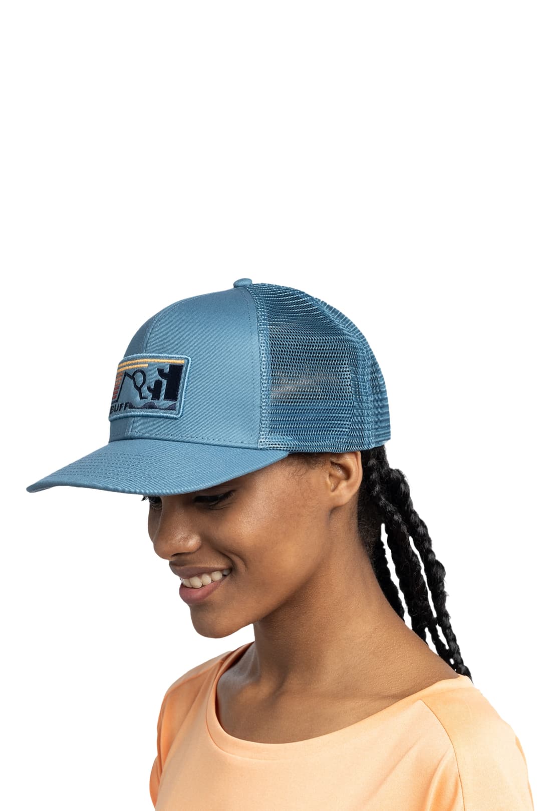 Buff Explore Trucker Cap Blau, Herren, Größe: ONE SIZE