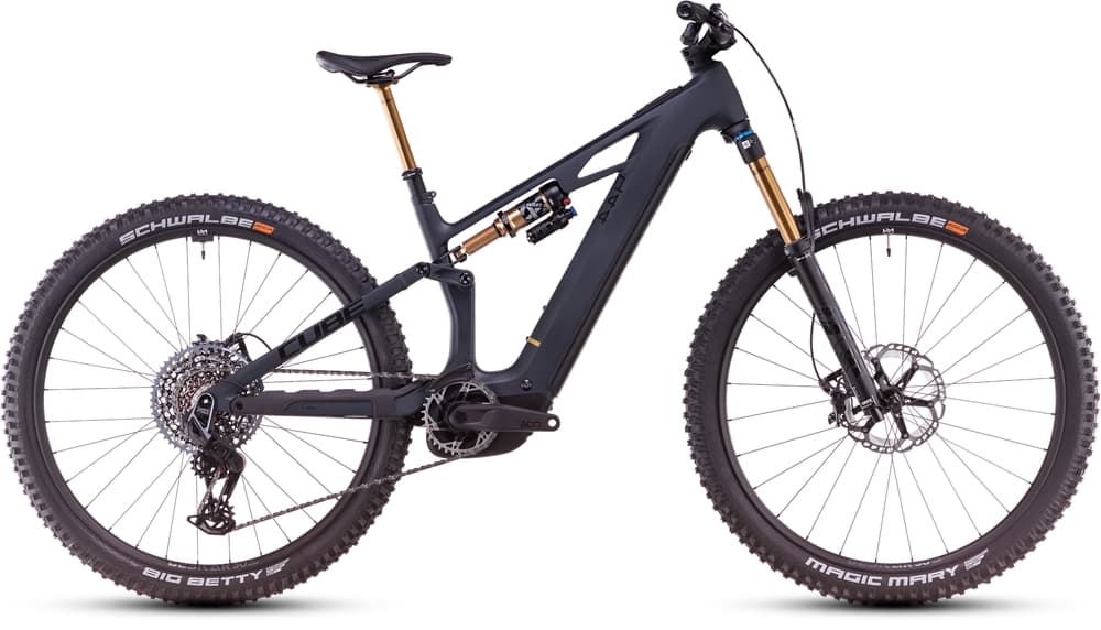 CUBE Stereo Hybrid ONE44 HPC AT 800 27.5/29 E-Mountainbike Grau, Herren, Größe: S