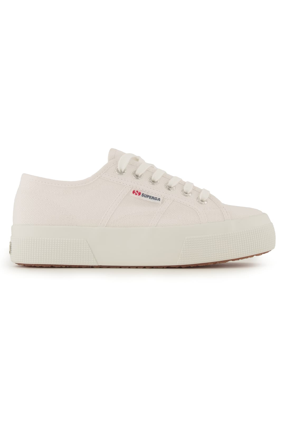 Superga 2740 Platform Damen Sneaker Weiss, Damen, Größe: 38