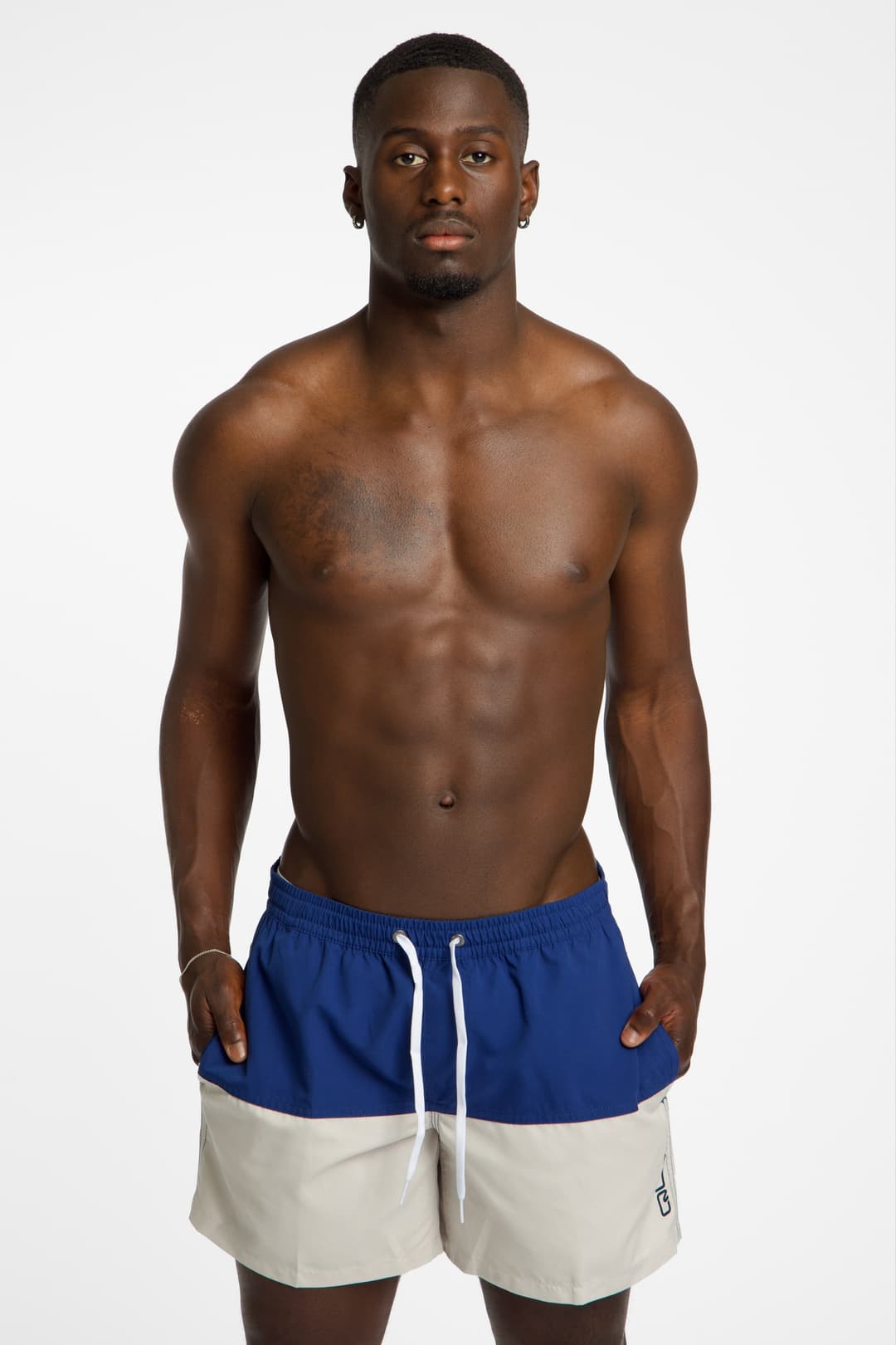 Quiksilver Blocked Volley 15 Inch Herren Badeshort Blau, Herren, Größe: S