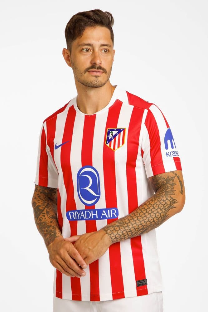 Nike Atlético Madrid Home Replica Herren Fussballtrikot 25/26 Rot, Herren, Größe: S