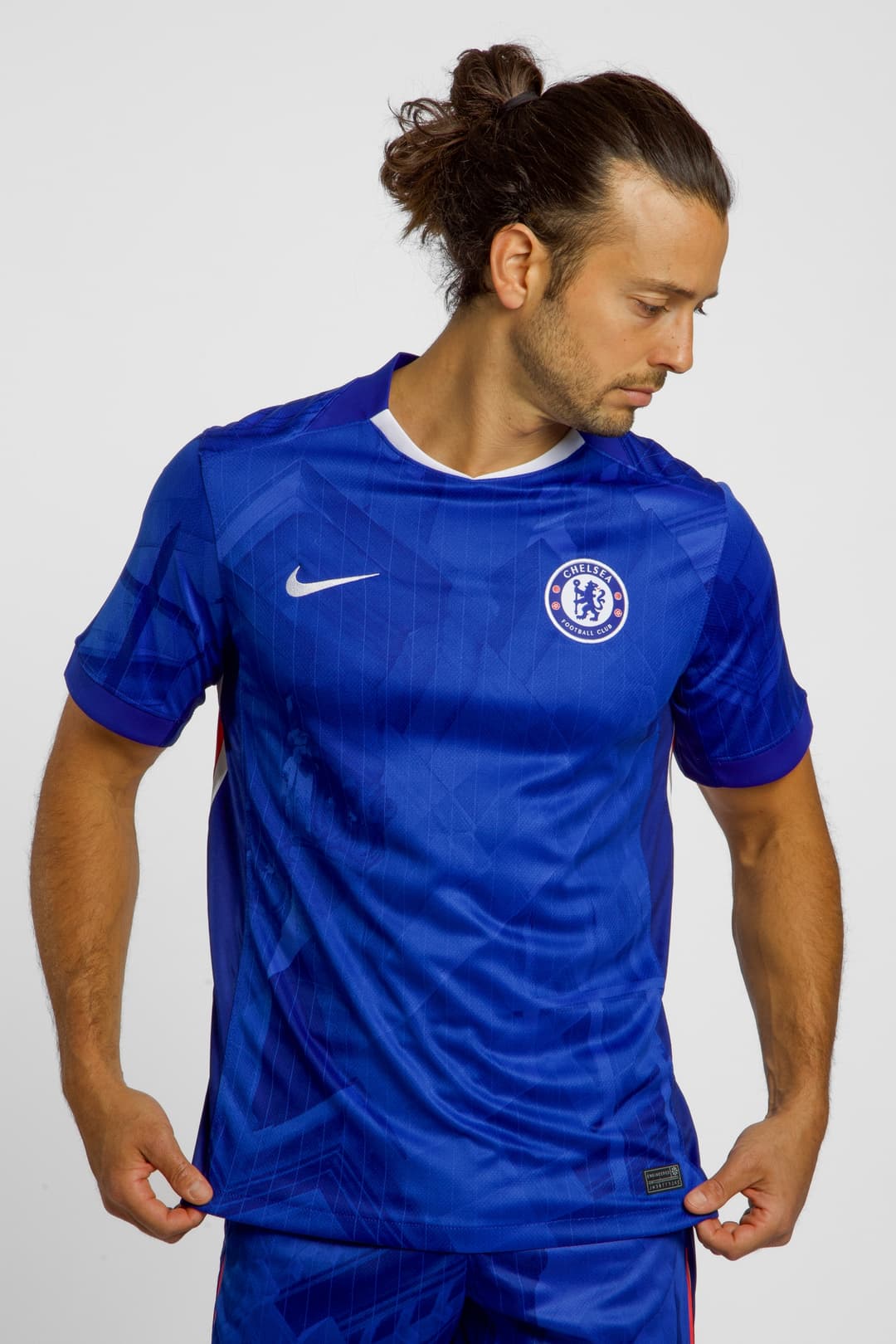 Nike FC Chelsea Home Replica Herren Fussballtrikot 25/26 Blau, Herren, Größe: S