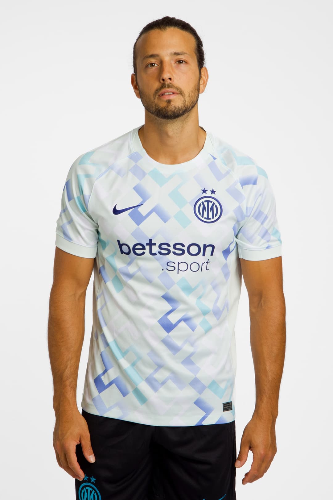 Nike Inter Mailand Away Replica Herren Fussballtrikot 25/26 Weiss, Herren, Größe: L