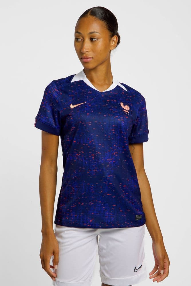 Nike Frankreich Home Replica Damen Fussballtrikot Frauen EM 2025 Blau, Damen, Größe: XL