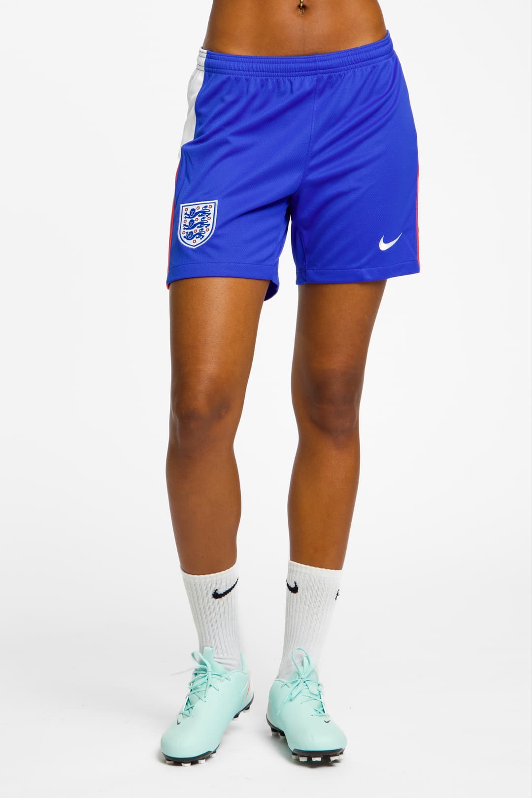 Nike England Home Replica Damen Short Frauen EM 2025 Blau, Damen, Größe: S