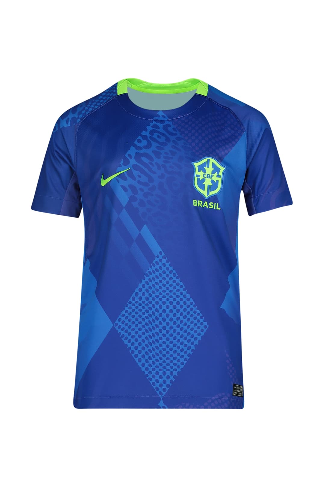 Nike Brasilien Away Replica Kinder Fussballtrikot Frauenteam 2025 Gelb, , Größe: 164