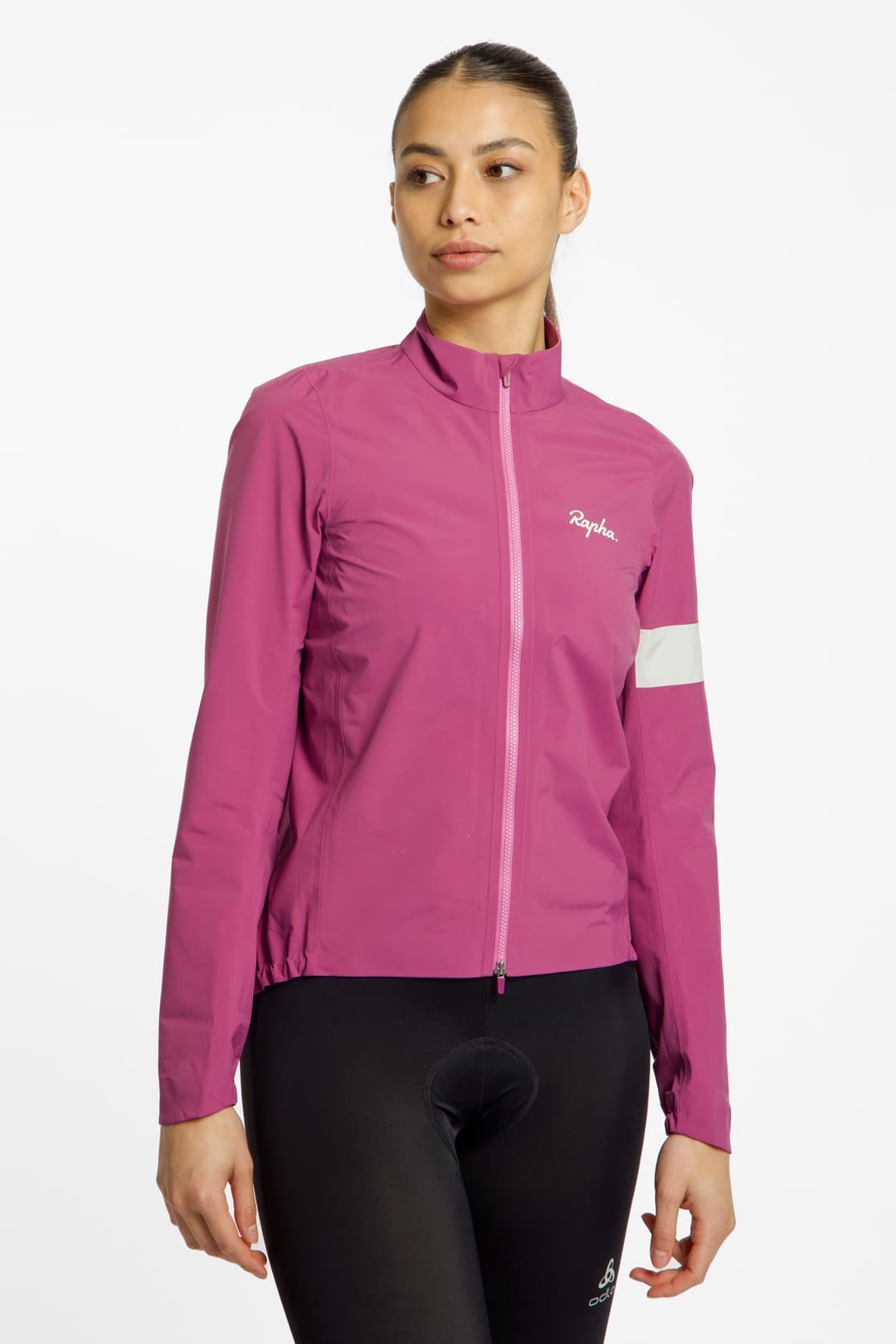 Rapha Core Rain Damen Bikejacke Pink, Damen, Größe: M