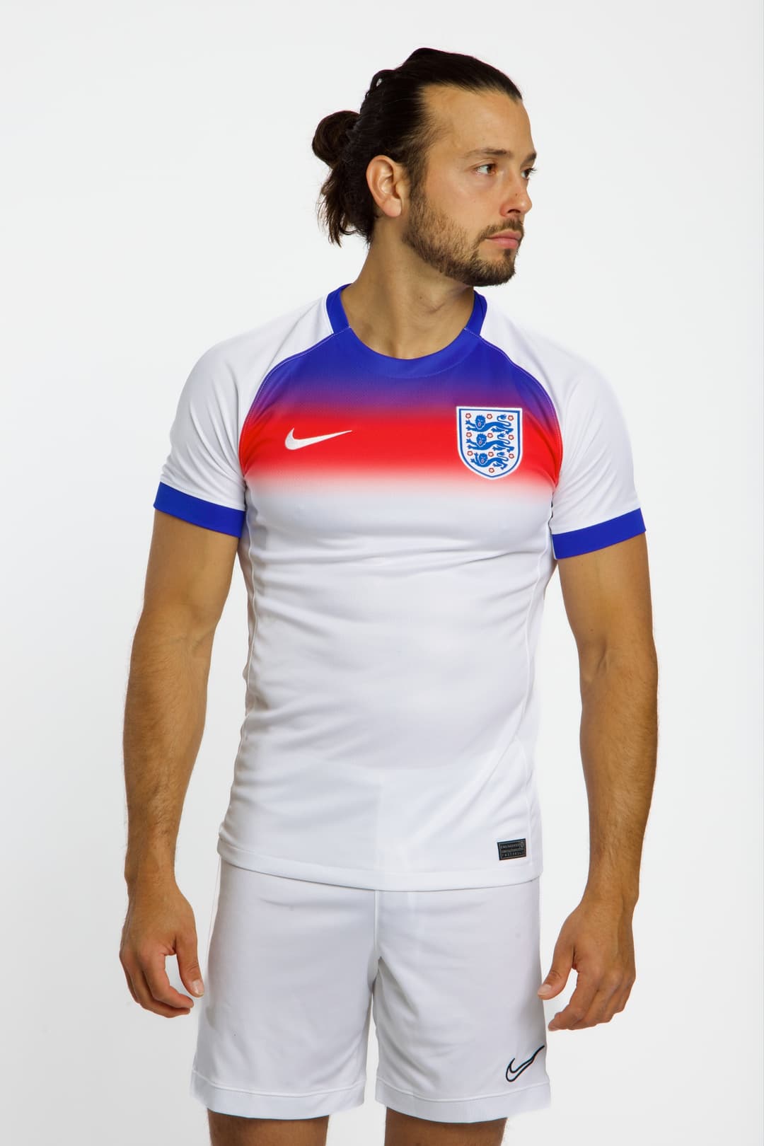 Nike England Home Replica Herren Fussballtrikot Frauen EM 2025 Weiss, Herren, Größe: S