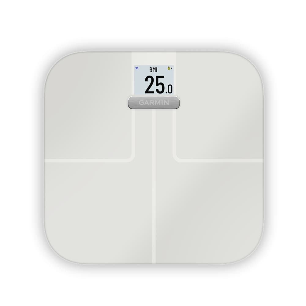 GARMIN Index S2 Smart Scale Personenwaage Weiss, Herren, Größe: 0