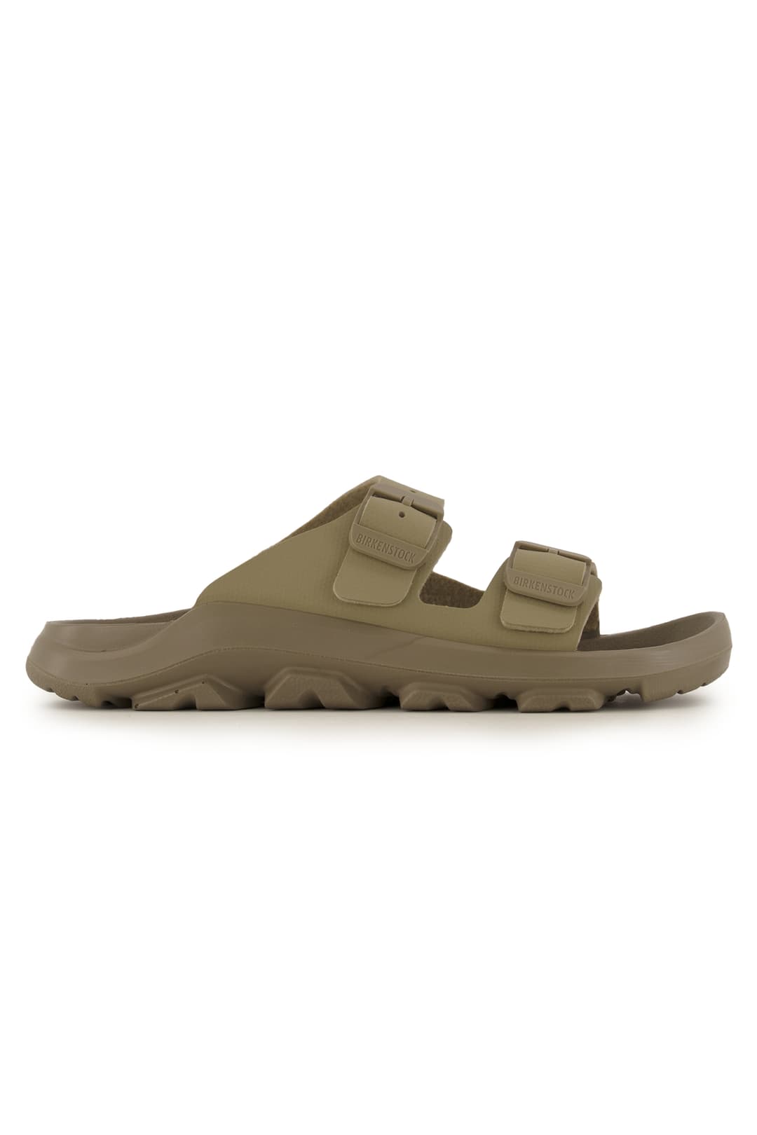 Birkenstock Mogami Terra Stealth Birko-Flor® Regular Fit Herren Slipper Beige, Herren, Größe: 44