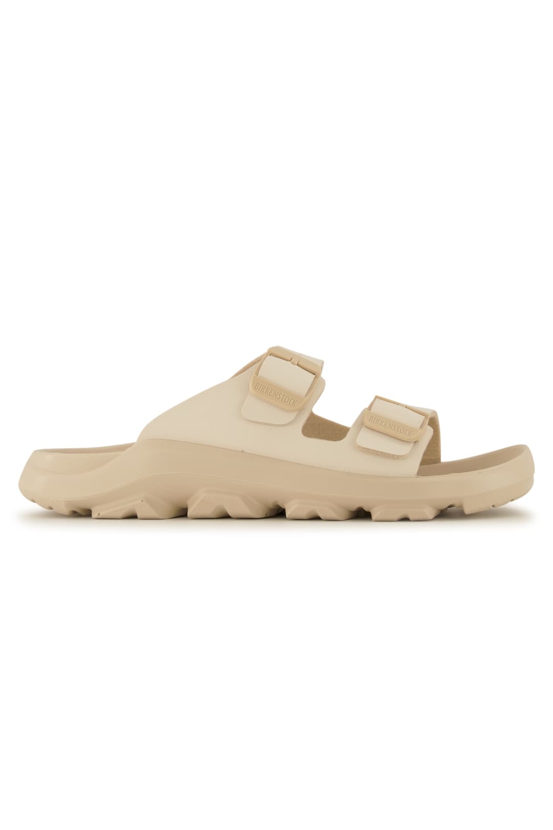 Birkenstock Mogami Terra Stealth Birko-Flor® Regular Fit Damen Slipper Beige, Damen, Größe: 37
