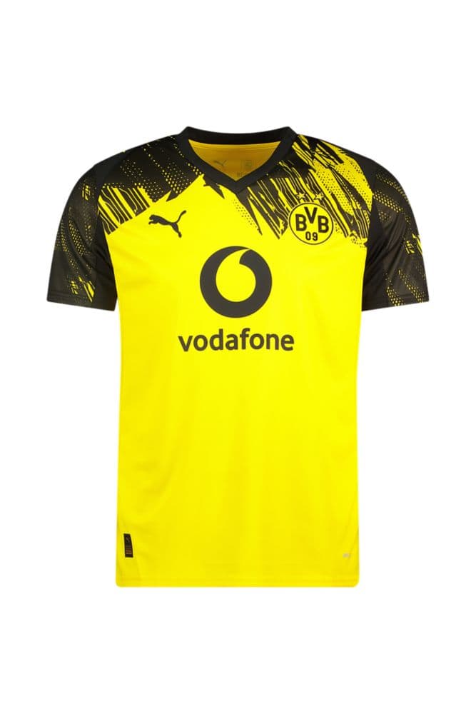 PUMA Borussia Dortmund Home Replica Herren Fussballtrikot 25/26 Gelb, Herren, Größe: S