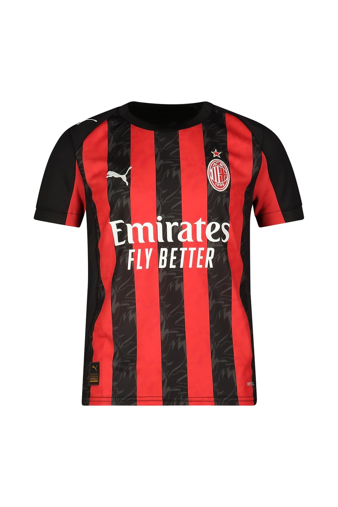 PUMA AC Milan Home Replica Kinder Fussballtrikot 25/26 Rot, , Größe: 152