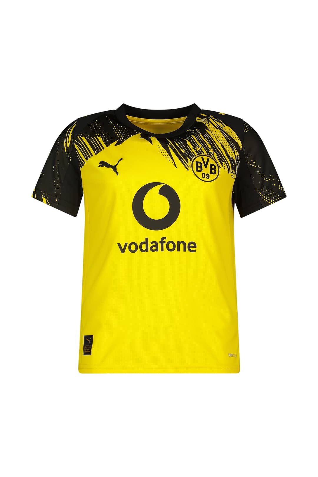 PUMA Borussia Dortmund Home Replica Kinder Fussballtrikot 25/26 Gelb, , Größe: 164