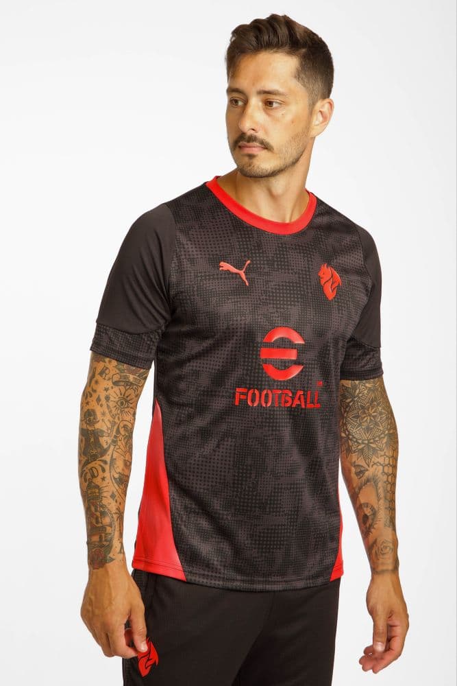 PUMA AC Milan Training Herren T-Shirt 25/26 Rot, Herren, Größe: L
