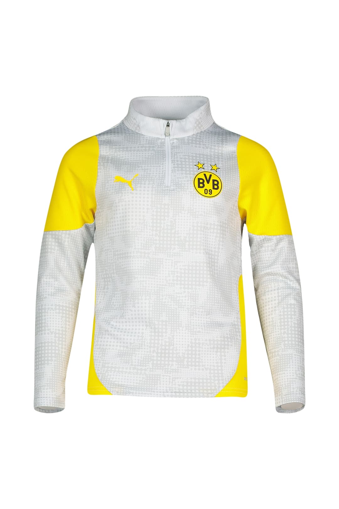 PUMA Borussia Dortmund Kinder Longsleeve 25/26 Weiss, , Größe: 128