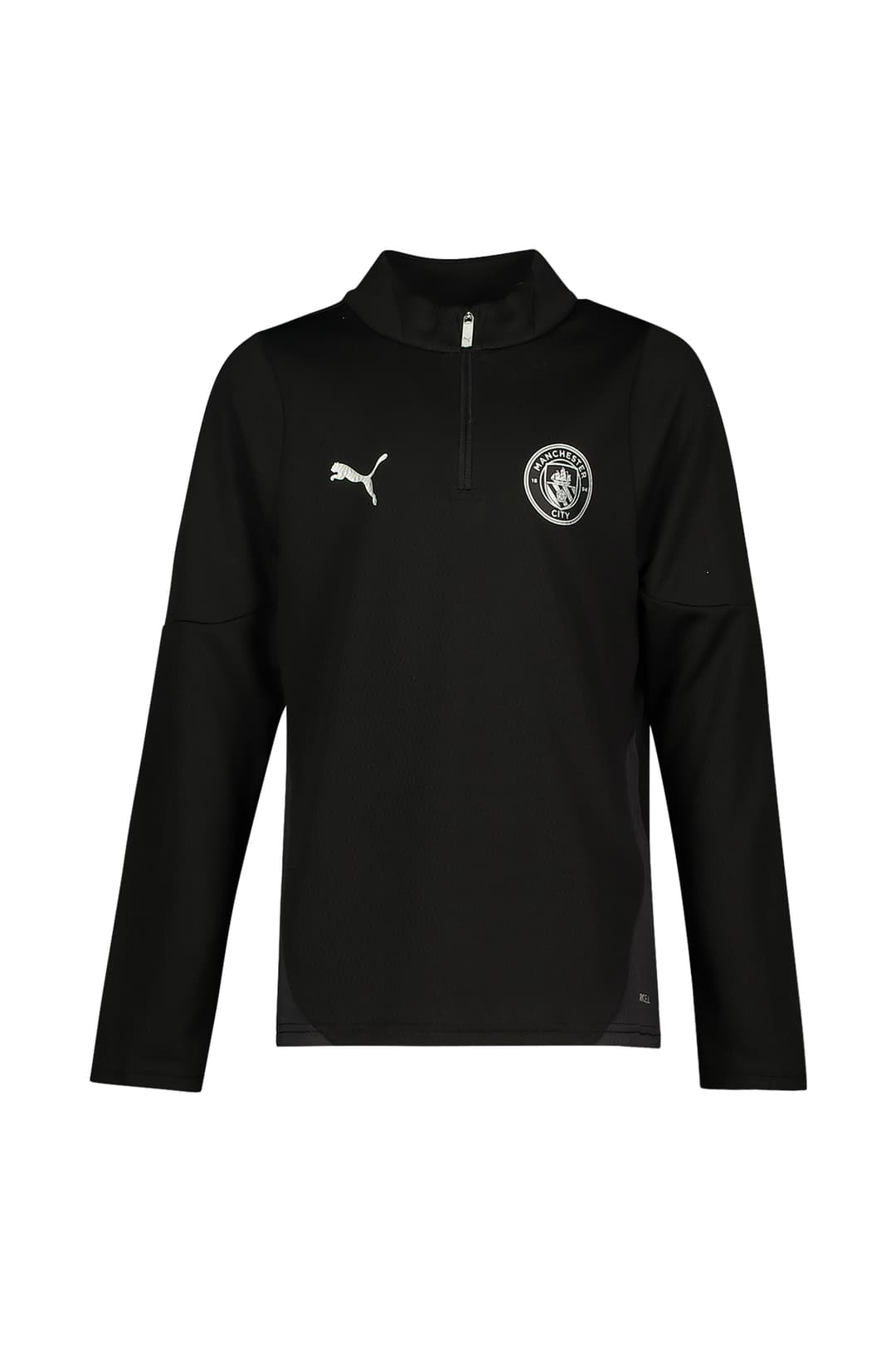 PUMA Manchester City Training Kinder Longsleeve 25/26 Schwarz, , Größe: 128
