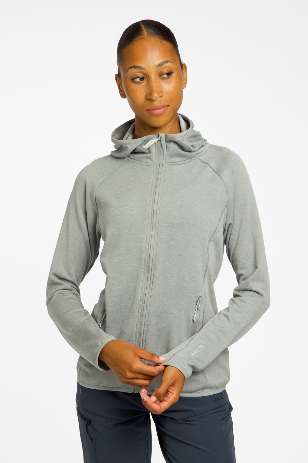 46 NORD Damen Midlayer Grau, Damen, Größe: 40